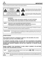 Hitachi 50UX57B 60UX57B TV Operating Manual